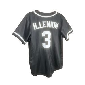 Illenium 2022 Embroidered #3 Tour Concert Baseball Jersey Size Medium Y2K